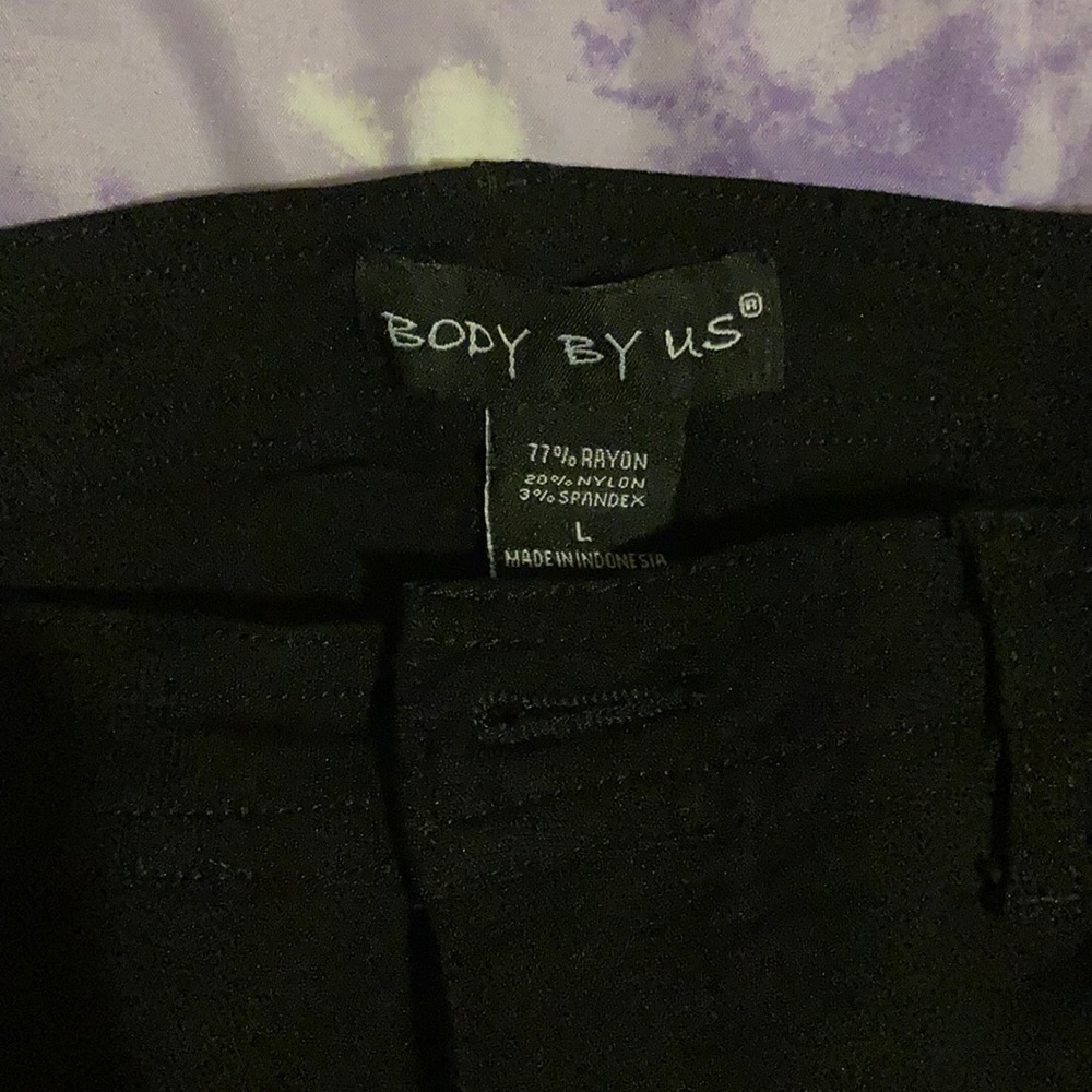 Black professional, business casual pants